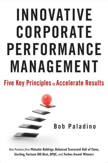 Innovative Corporate Performance Management Five Key Principles to Accelerate Results PDF