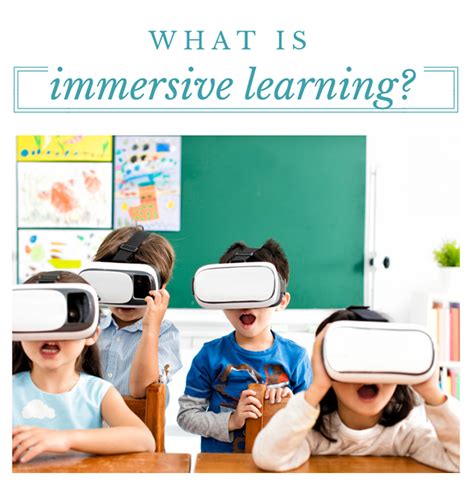 Innovative Field of Application: Immersive Learning