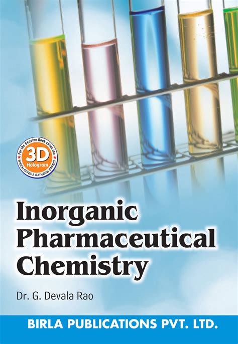 Inorganic Pharmaceutical Chemistry PDF