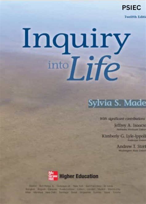 Inquiry Into Life 13 Edition Answer Key Kindle Editon