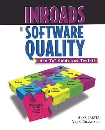 Inroads to Software Quality How to&a Kindle Editon