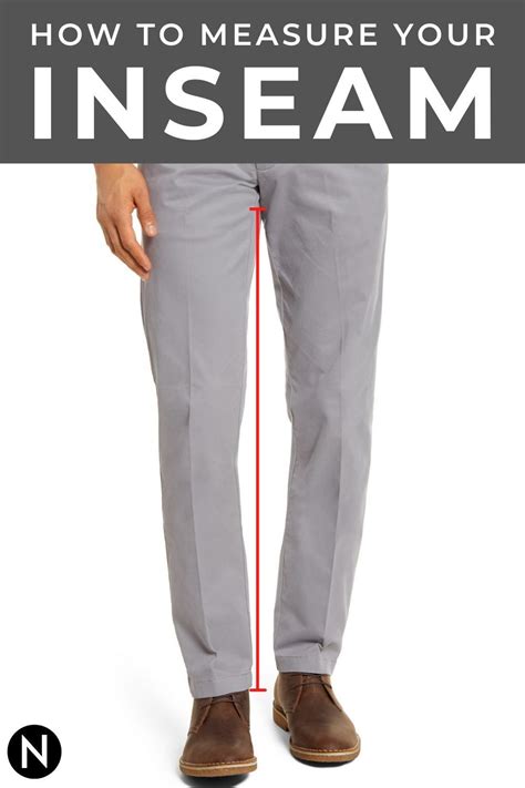 Inseam Of Pants Chart