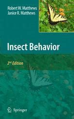 Insect Behavior 2nd Edition Reader