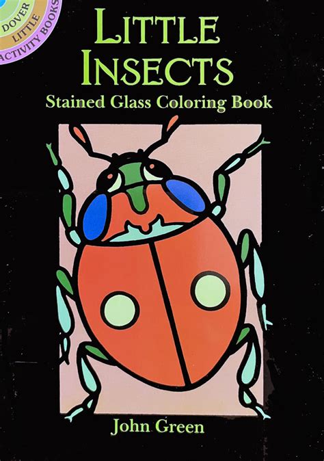 Insects Stained Glass Coloring Book Dover Pictorial Archives Reader
