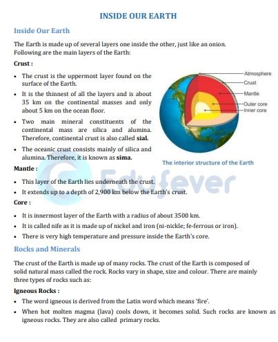 Inside Earth Worksheets Answers Kindle Editon