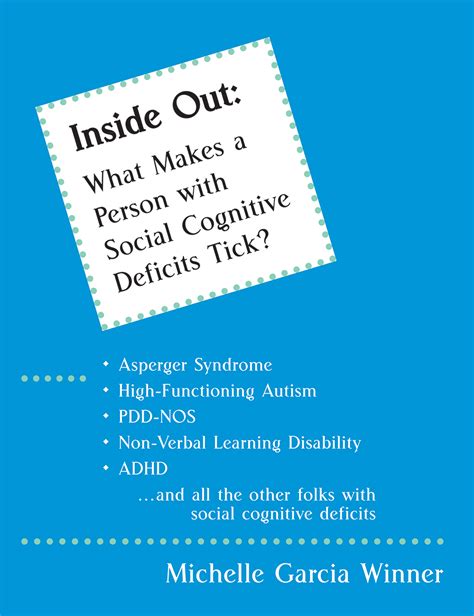 Inside Out What Makes the Person with Social-cognitive Deficits Tick Reader