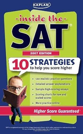 Inside the SAT 2007 Edition 10 Strategies to Help You Score Higher Epub