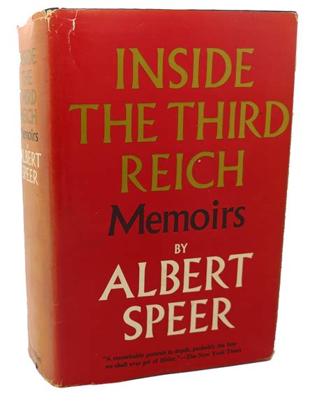 Inside the Third Reich Memoirs Reader