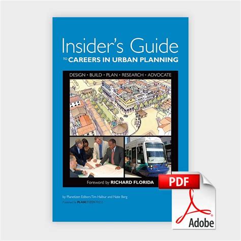 Insider s Guide to Careers in Urban Planning A Behind-the Scenes Assessment of Jobs in the Field PDF