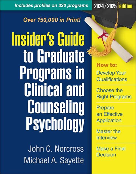 Insider s Guide to Graduate Programs in Clinical Psychology Kindle Editon