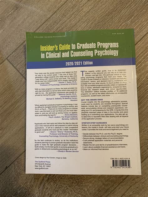 Insiders Graduate Programs Counseling Psychology Doc