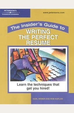 Insiders Guide:  Perfect Resume (Petersons Ebook Doc