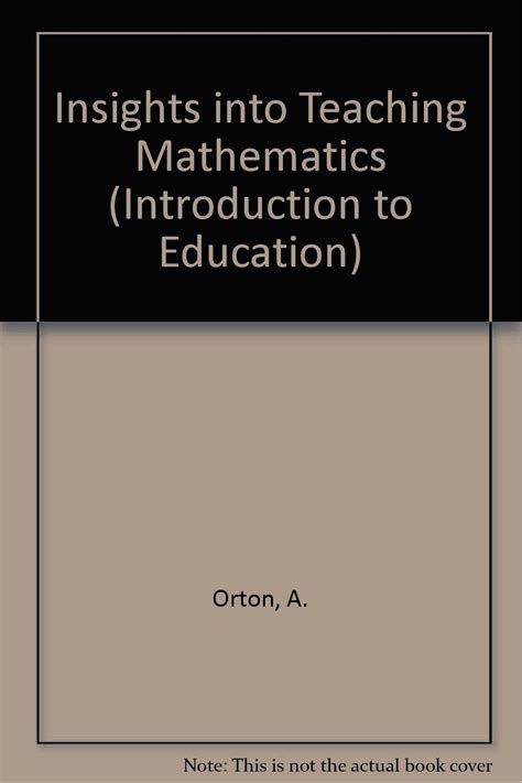 Insights into Teaching Mathematics 1st Edition Epub