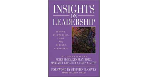 Insights on Leadership Service Reader