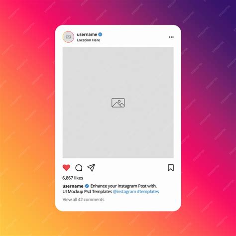 Insta Post Template