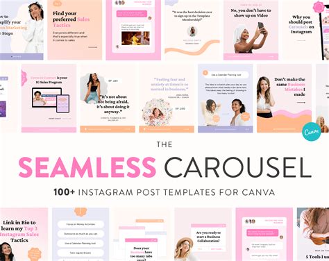Instagram Carousel Templates Canva