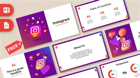 Instagram Powerpoint Template