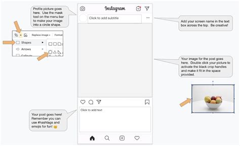 Instagram Template For Google Slides