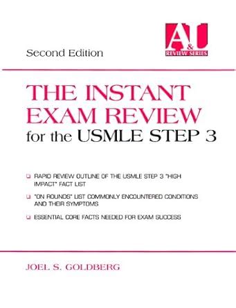 Instant Exam Review Usmle Step 1 Reader