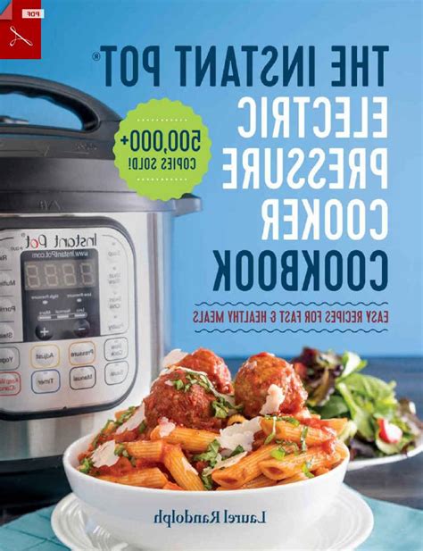 Instant Pot Instant Pot Cookbook Electric Pressure Cooker Cookbook Instant Pot Quick and Easy Recipes for Amazing Taste and Health Volume 1 Kindle Editon