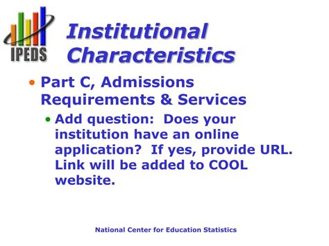 Institutional Characteristics