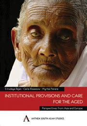 Institutional Provisions and Care for the Aged Epub