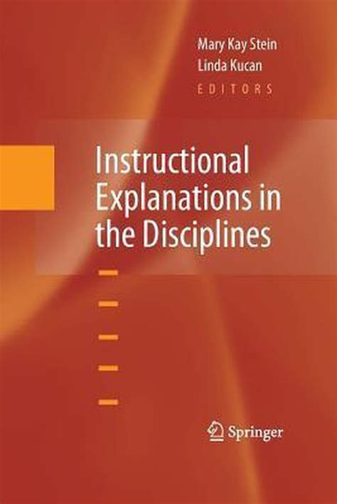Instructional Explanations in the Disciplines Epub