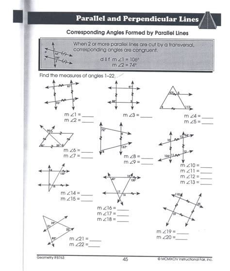 Instructional Fair Inc Geometry Answer Key Doc