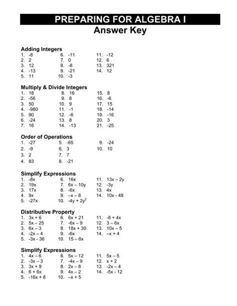 Instructional Fair Inc Pre Algebra Answer Key Kindle Editon