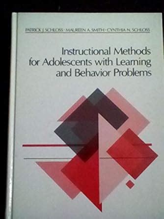 Instructional Methods For Adolescents With Learning And Behavior Problems Kindle Editon