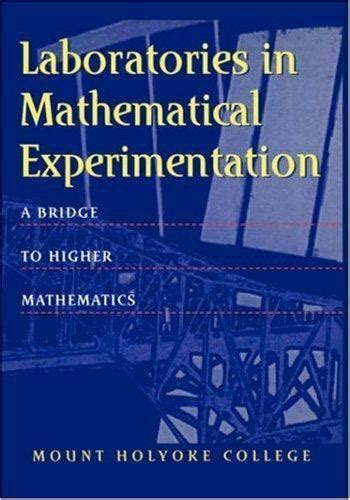 Instructor's Manual for Laboratories in Mathematical Experimentation A Bridge to Higher Mathema Epub