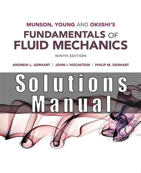 Instructor Solution Manual Fluid Mechanics 9th Reader