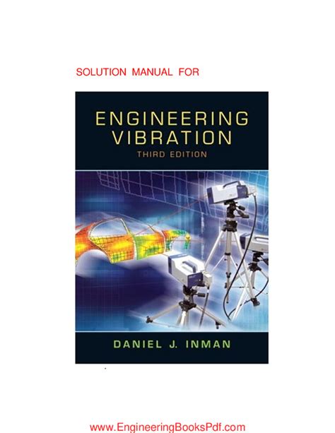 Instructor Solution Manual For Engineering Vibration 3rd PDF