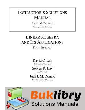 Instructor Solution Manual For Linear Algebra With Kindle Editon