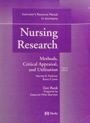 Instructor s Resource to Accompany Essentials of Nursing Research Methods Appraisal and Utilization PDF