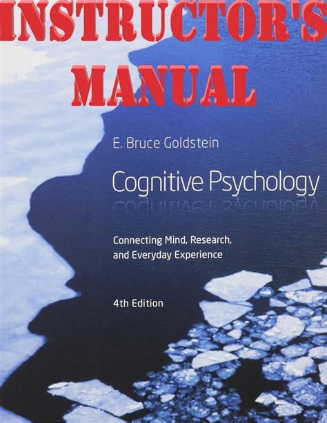 Instructors Manual for Cognitive Psychology Ebook Kindle Editon