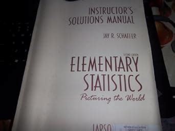 Instructors Solutions Manual Elementary Statistics Picturing the World 2nd Edition Epub