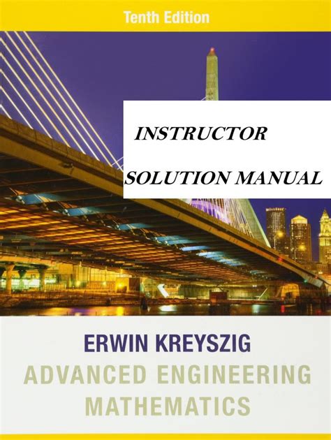 Instructors Solutions Manual For Advanced Engineering Reader