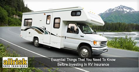 Insure Your RV: 5 Essential Things to Know