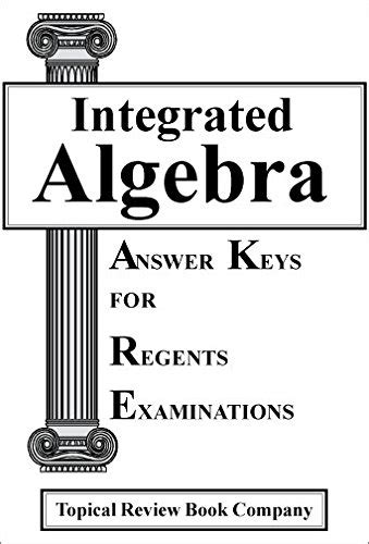 Integrated Algebra Topical Answers Kindle Editon