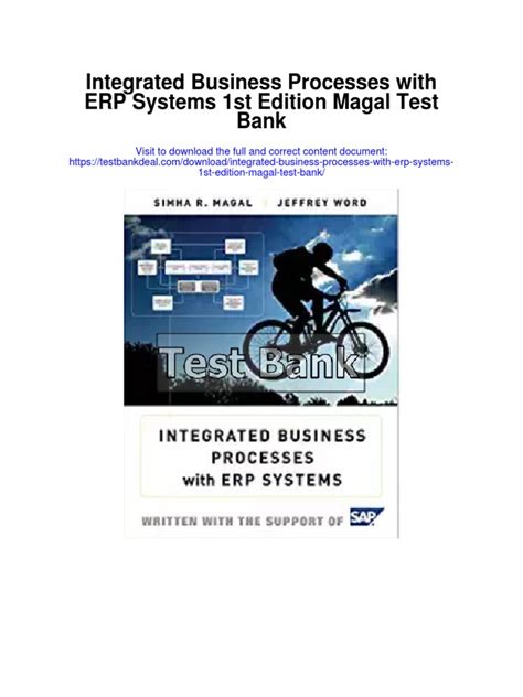 Integrated Business Processes With Erp Test Bank Ebook Epub