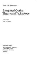 Integrated Optics Theory And Technology Solution Kindle Editon