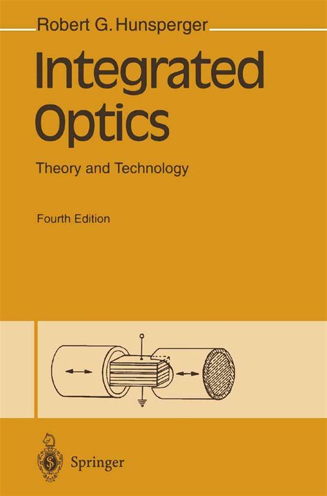 Integrated Optics Theory And Technology Solution Kindle Editon