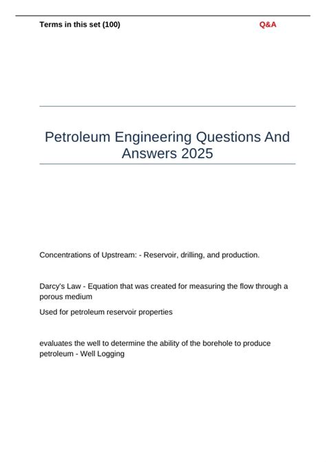 Integrated Petroleum Geoscinces Exams And Answers Doc