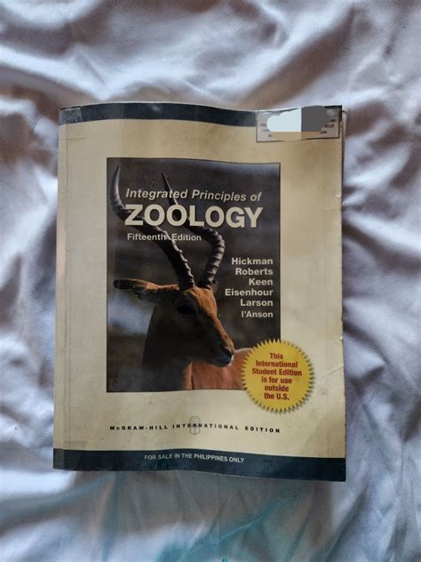 Integrated Principles Of Zoology 15th Edition Ebook Doc