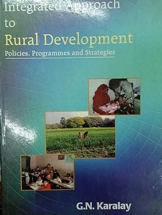 Integrated Rural Development and Management Issues Strategie and Policy Options PDF