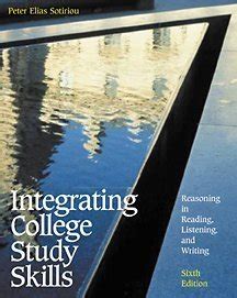 Integrating College Study Skills Reasoning in Reading, Listening and Writing Doc