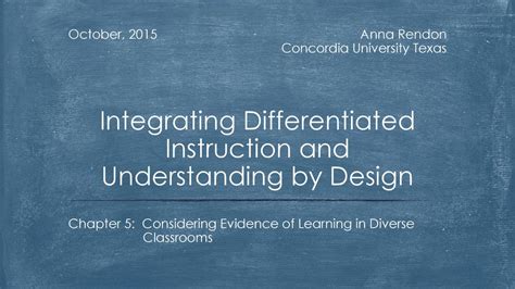 Integrating Differentiated Instruction & Reader