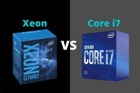 Intel Xeon CPU vs i7: Dissecting the Architectural Divide