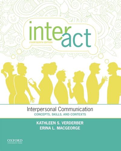 Inter-Act Interpersonal Communication Concepts Skills and Contexts Kindle Editon